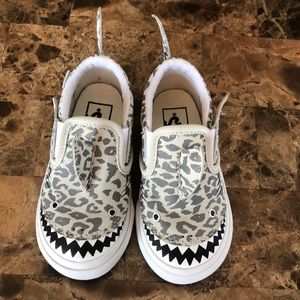 Vans leopard shark shoe
